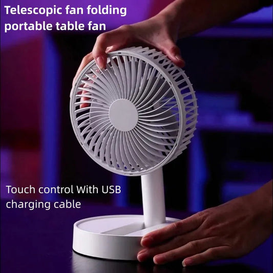 USB Foldable Fan with 4 Speeds