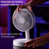 USB Foldable Fan with 4 Speeds