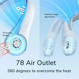 Portable Neck Fan Rechargeable,