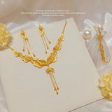 Butterfly Love Necklace  Niche Fashion