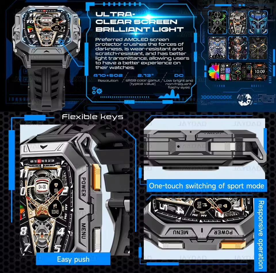 Smart Watch lED Screen Men Watch