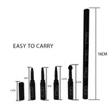 Mini 4-in-1 makeup brush, a multi-purpose, easy to carry out travel