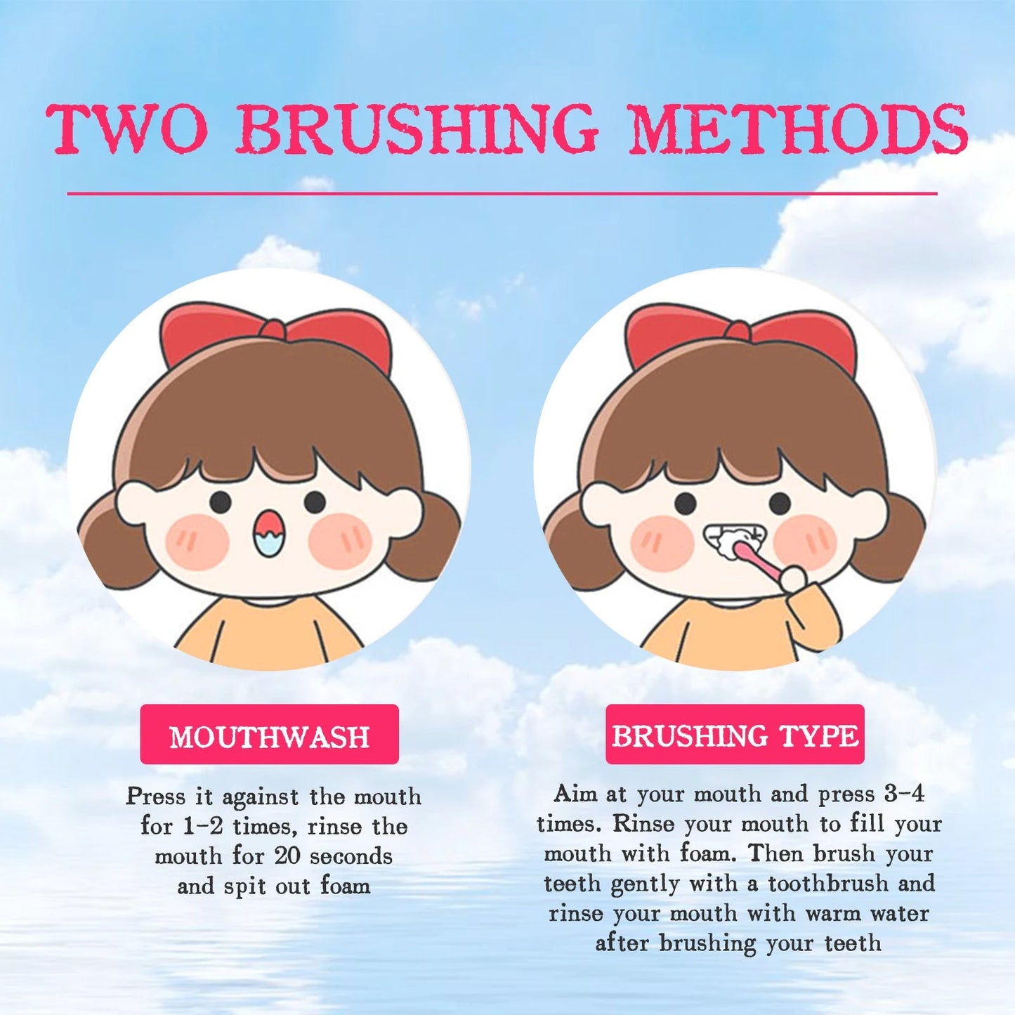 Children Toothpaste Probiotics Stain Removal