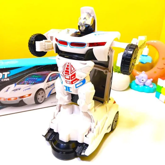 Deformation Robot Car With Music & Lights