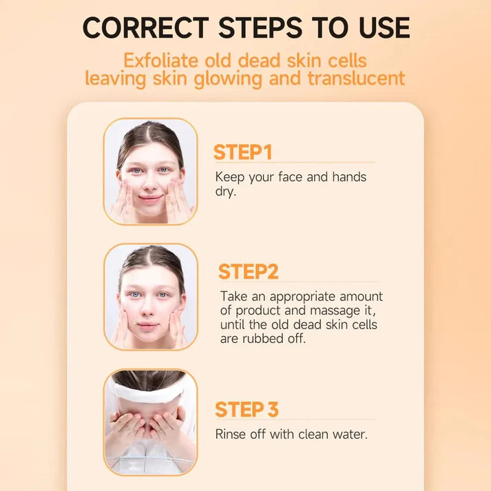 Orange Glow Exfoliating Gel –Buy 1 Get 1 Free