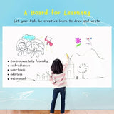 Whiteboard/Chalkboard Sticker Roll + 2 Markers/5 Chalks