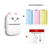 Pocket Inkless Mini Printer - Thermal Portable Bluetooth Wireless Mini Printer